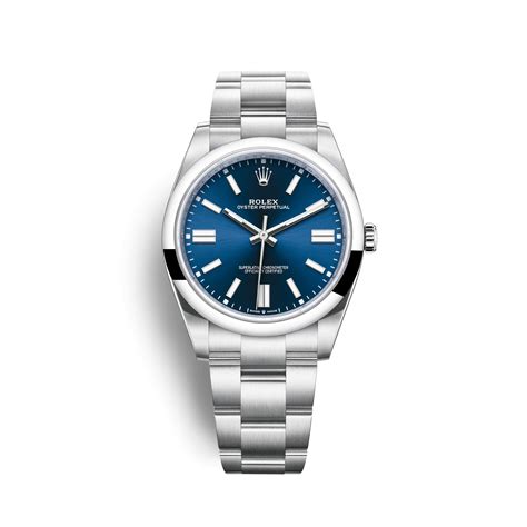 rolex oyster perpetual blue face watch steelinox|Oyster Perpetual watch price.